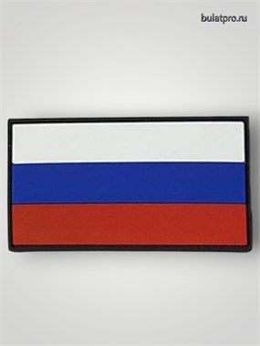 Патч ПВХ Флаг России (50х90 мм) 359592255