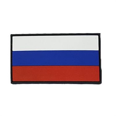 Патч ПВХ Флаг России (50х90 мм) 359592255