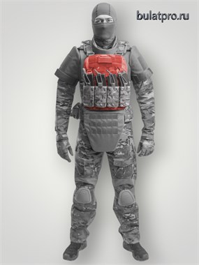 Пакет противоосколочный для передней или задней части Stich Defense 550 м/с 5986_67F6D