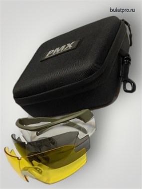 Очки баллистические стрелковые PMX Virtuel GT-1700 KIT 6355